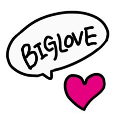 好きを捧げるハート【マゼンダ】