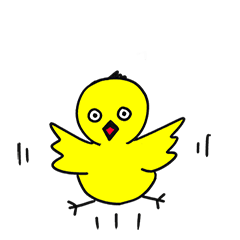 いたずらっ子ひよこピヨギ