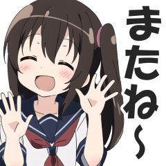 制服JKの日常会話スタンプ２【女子高生】