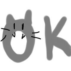 グレーの猫ちゃん！スタンプ2