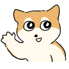 柴犬ジャックのスタンプ