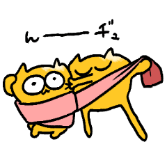 冬うんたねこスタンプ