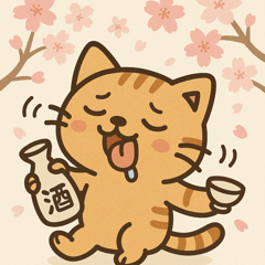 ゆるかわ猫の日常スタンプ