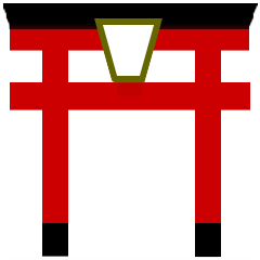 寺社仏閣のスタンプ