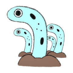 はぴのスタンプ(チンアナゴ)