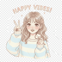 令和ギャルにぴったりかわちいLINEスタンプ