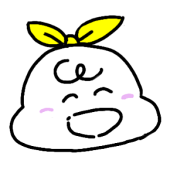 lYellow Ribbon little girl