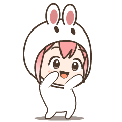 Chibi Rabbit : Pop-up stickers