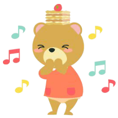 ケーキのくまちゃん