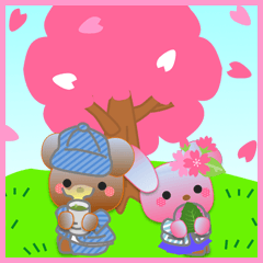 うさぎとくまの日々（春3）