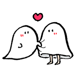 あんよとてって おばけスタンプ