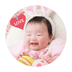 あかりちゃんスタンプ♥