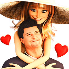 愛でゴージャスなカップル