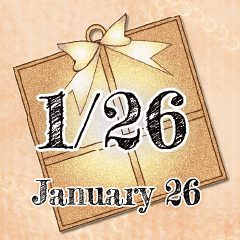 1月26日記念日BIGスタンプ