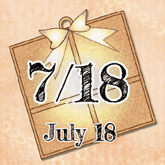 7月18日記念日BIGスタンプ