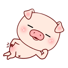 かわいい使える面白いブタ、返事40パターン