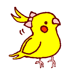 おしゃべりおかめインコ