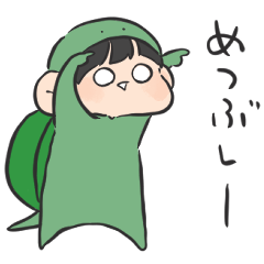 着ぐるみおふざけ女の子