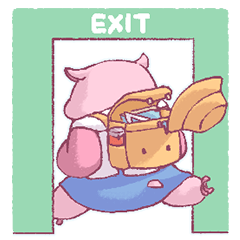 ピンクのバット 【ユニフォーム】