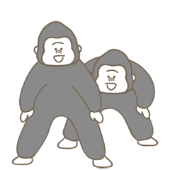 動く！ちょうどいいゴリラ