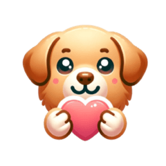 わんちゃんのかわいい表情