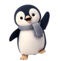 動く！ペンギンの日常 説明（タイ語）