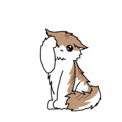 かわりに無言でうったえるうちのねこ