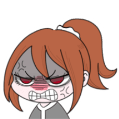 くぅの報告スタンプ