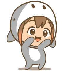 Chibi Shark : Effect stickers