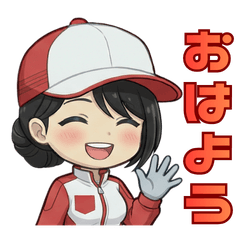 工場で働く女の子 てんぷるちゃんJ