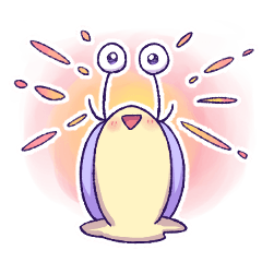 ぷにぷにかたつむりさんスタンプ2