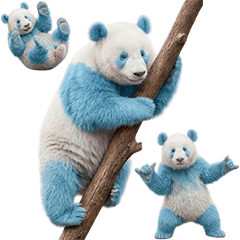 BIG! 青いパンダ　実写