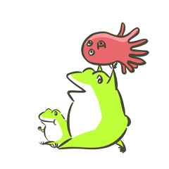 のんびりかえるさん4