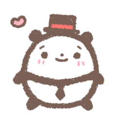 ジェントルパンダのサイレントスタンプ