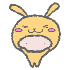 きぐるみうさぎ