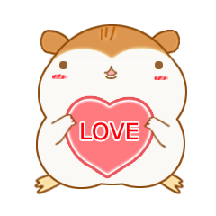 ぽっちゃりハムスターの「ぽてち」