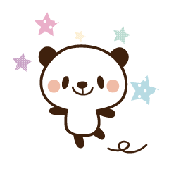 キラキラぱんだ