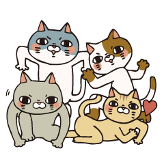 おめめぱっちりにゃんこ