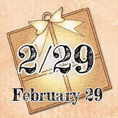 2月29日記念日BIGスタンプ