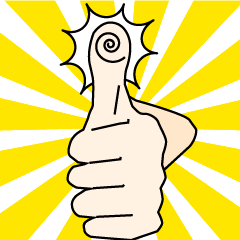 男性が欲しかったシンプルなスタンプ