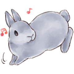 さらに、うさぎなのー。