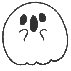 半透明だね？ほらーちゃん