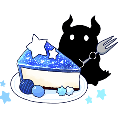 ホシクイと星のお菓子スタンプ