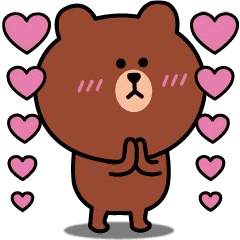 動く！シンプルな言葉♡ブラウン＆コニー４