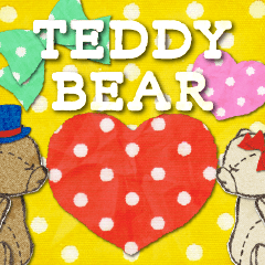 動く◆愛を届けるテディベアちゃん◆３