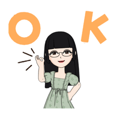 メガネ女子の日常と感情