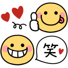 大人可愛いスマイル♡ニコちゃん