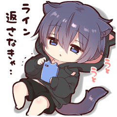 ツンデレ猫耳少年(パーカーver)5【春】