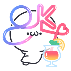 短足ちゃん 夏スタンプ