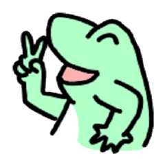 カエルっぽい何か